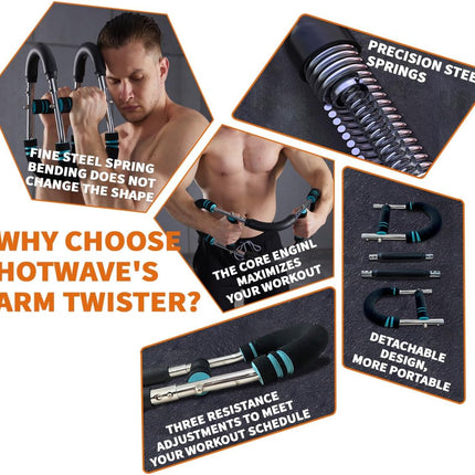 TwisterFlex – Verstelbare Trainingsbar voor Kracht en Flexibiliteit
