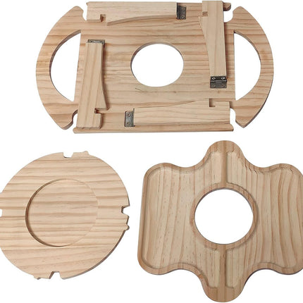 DualServe Rack – Stijlvol Tafelrek voor Fruit & Wijn