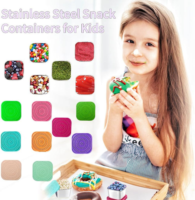 SnackBox Pro - Duurzame RVS Dozen voor Kinderen