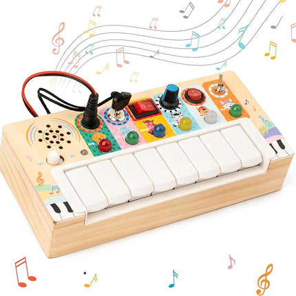 Piano Busy Board - Creatieve Muziekervaring voor Baby's