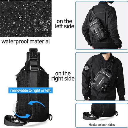 UrbanLite - Stijlvolle Crossbody Rugzak voor Dagen in de Stad