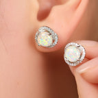 Witte Opaal en Zilver