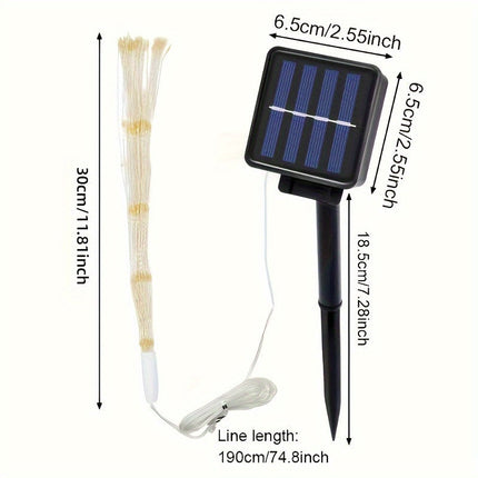 SolarGlow Light – Stijlvolle Zonne-LED Tuinlamp 90 Leds