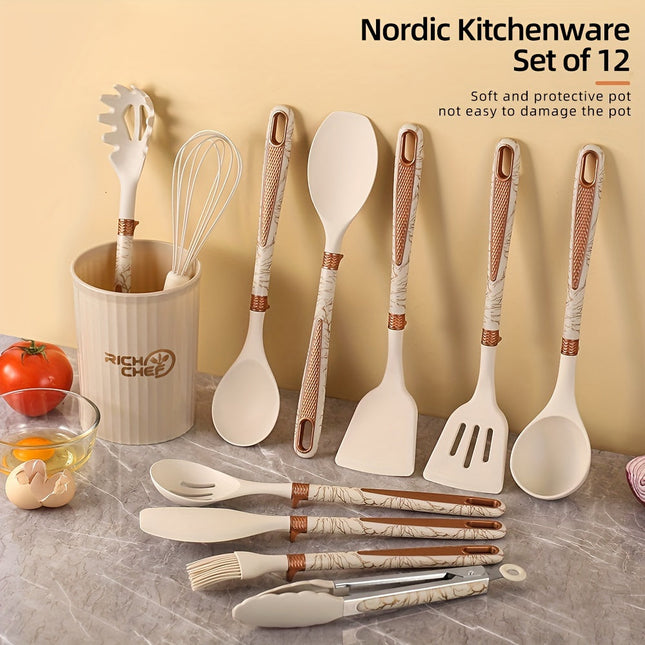 Premium Cooking - Kookplezier met de Elegante Siliconen Keukengerei Set