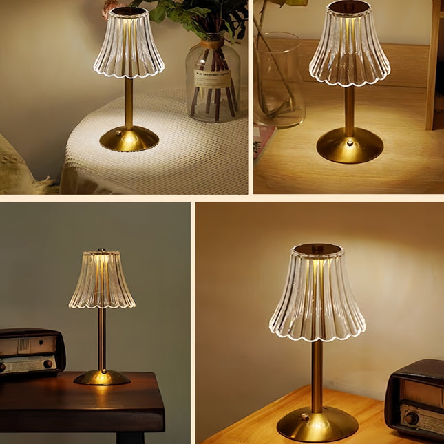 LumiGlow Tafellamp - Draadloze LED Verlichting met Touch