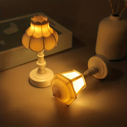 LumiDeco - Retro LED Mini Tafellamp voor Thuis