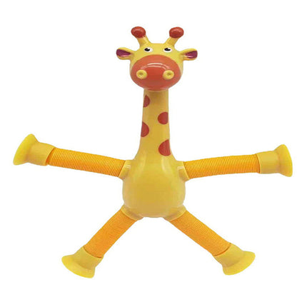 StretchGiraffe - Flexibel Zuignap Speelgoed voor Kinderen