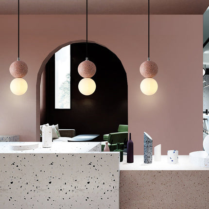 Aurora Glow - Luxe LED Hanglamp in Zwart/Wit