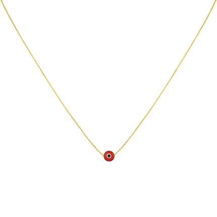 Shiny Nazar Necklace - Amira Collection