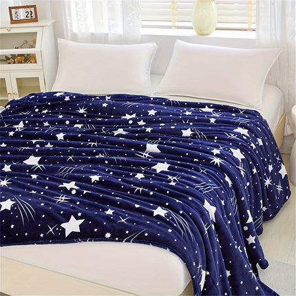 MeteorFleece – Zachte Fleece Deken met Meteor Patroon