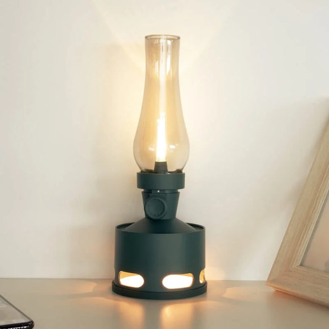 NostalgiaLamp - Vintage LED Lantaarn voor Sfeervolle Avonden