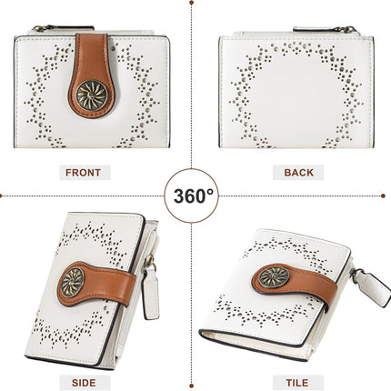 ClaireSlim – Elegante RFID Damesportemonnee met Rits