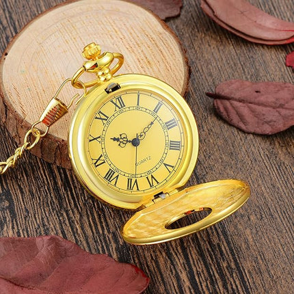 KevinWatch - Klassieke Retro Zakhorloge voor Mannen
