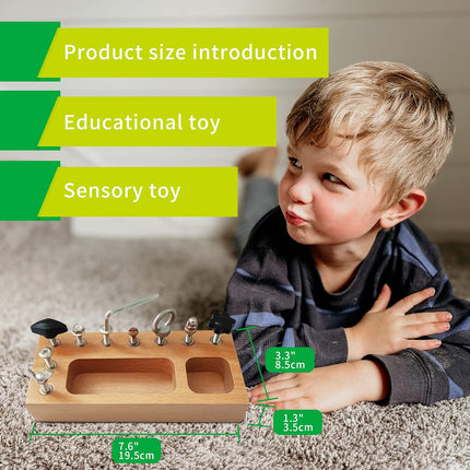 Busy Board Speelgoed - Educatief Montessori Speelbord voor Creatieve Kinderen