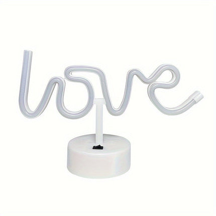 NeonLiefde Lamp – Verlichte Neon Tafellamp voor Feesten