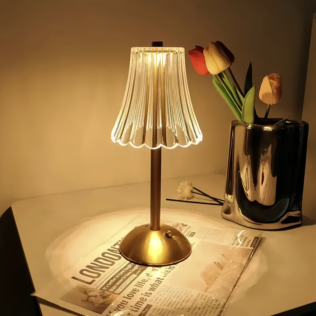 LumiGlow Tafellamp - Draadloze LED Verlichting met Touch