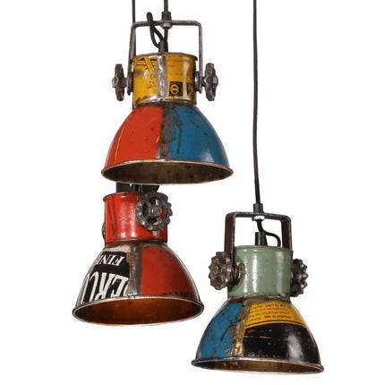 Unieke Driehoekige Plafondlamp - Industriële Sfeer voor Jouw Interieur