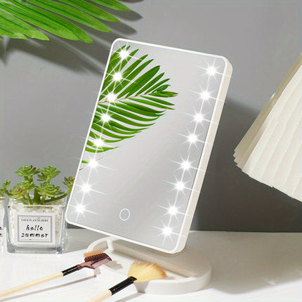 GlowMirror – Draagbare Make-up Spiegel met LED Verlichting