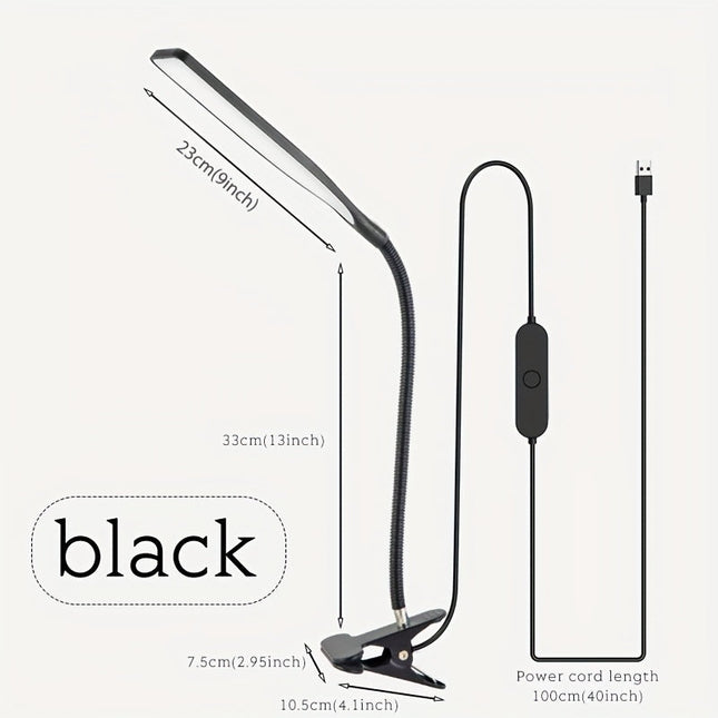 FlexiGlow - Verstelbare LED Bureaulamp met Klem