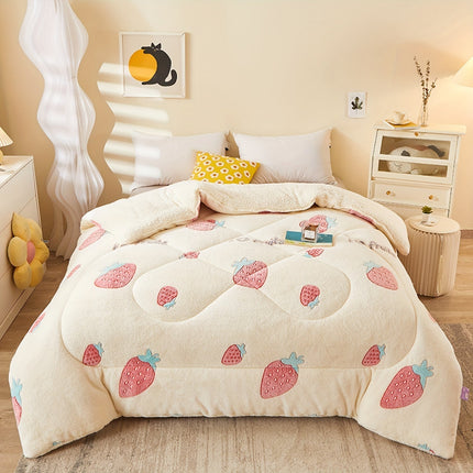 FloralDream – Zacht Fleece Winter Dekbed