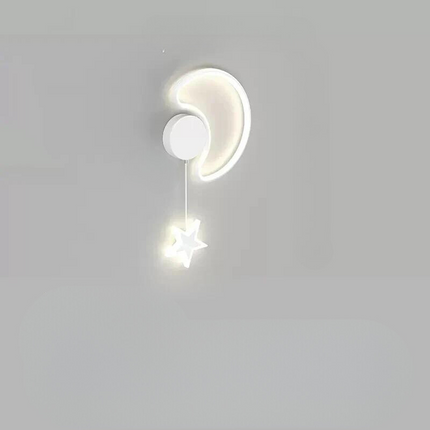 LumiDroom - Magische Wandlamp met Sterren en Maan