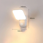 Vierkant 2 zonder sensor / Warm wit (2700-3500K)