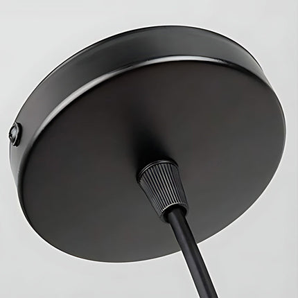 IronSphere Pendant - Zwarte Industriële Ijzeren Hanglamp voor Moderne Interieurs