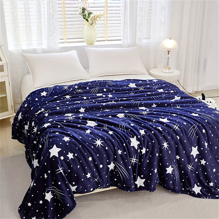 MeteorFleece – Zachte Fleece Deken met Meteor Patroon