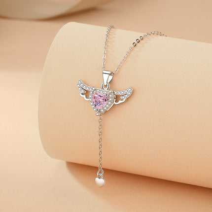 Livia Necklace - Elegante Engelvleugel Hanger