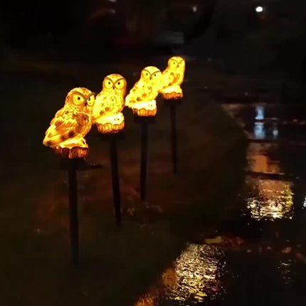 SolarOwl - Moderne LED Tuinlamp met Uniek Design