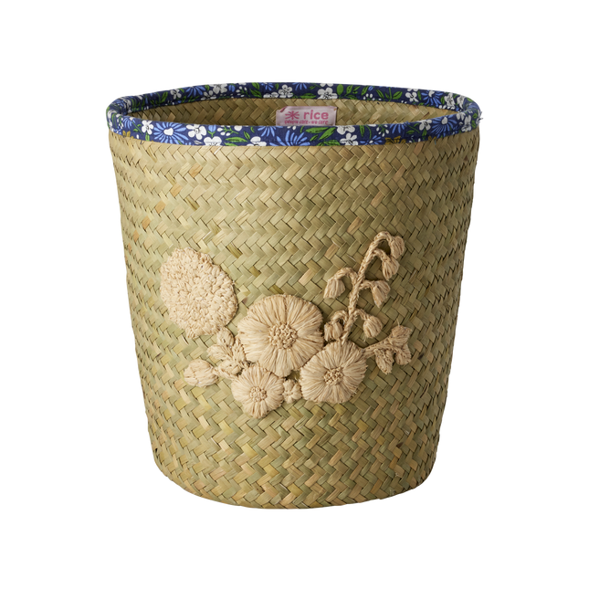 NatureBasket – Handgemaakte Raffia Mand in Rond Design