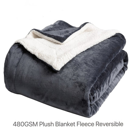 Chique Sherpa Fleece Deken voor Optimaal Comfort