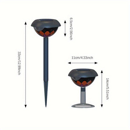 LumiLuxe - Moderne Zonne-LED Tuinlamp