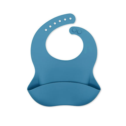 SiliconeBaby - Waterdichte Kinderslab met Dierenprint