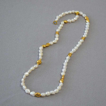 UniqueGlow Pearl Necklace – Elegante Sieraad voor Vrouwen