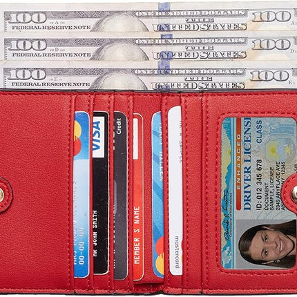 Elvira Wallet - Luxe RFID-Blokkerende Damesportemonnee