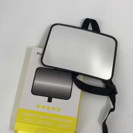 BabySafe – Brede Autospiegel voor Veiligheid en Comfort