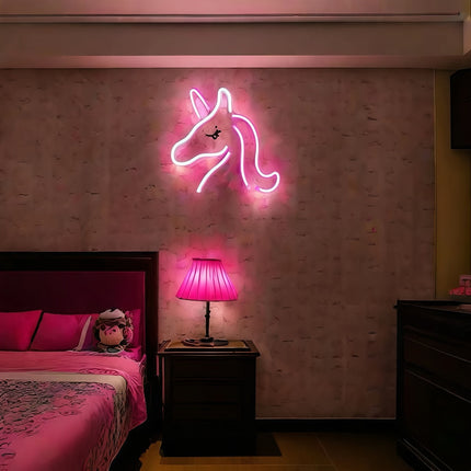 NeonMagic Light – Magische Roze LED Wandlamp