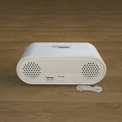 TimeGlow Wekker – LED Digitale Radio met Snooze