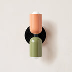 Groen + Roze / Zwart