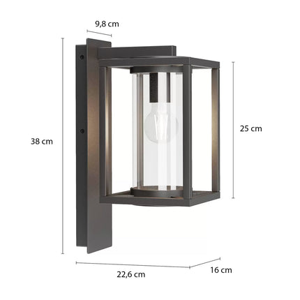 ChicFerda - Moderne Wandlamp voor Buiten