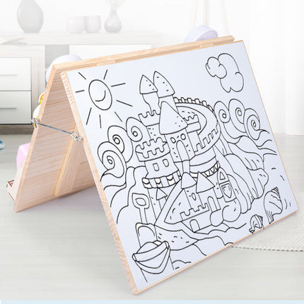 WoodPlay Board – Educatief Speelbord voor Creativiteit