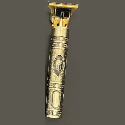 SkullTrim – Vintage Oplaadbare Baardtrimmer met Opzetstukken