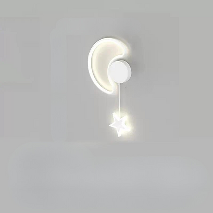 LumiDroom - Magische Wandlamp met Sterren en Maan