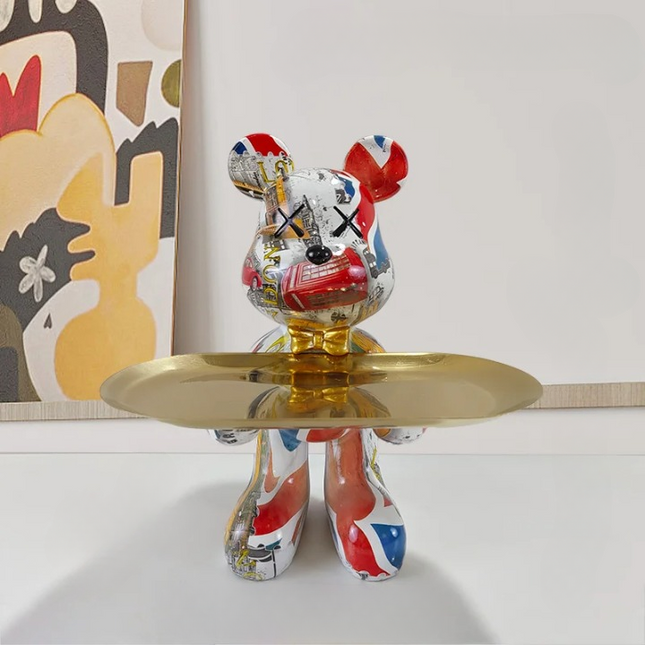 BearArt - Elegante Sculptuur voor Interieurdecoratie