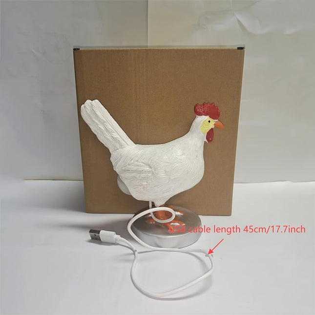 EggGlow Lamp – Realistische 3D Kippenei LED met USB