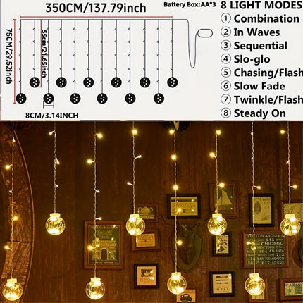 LumiSphere – 3.0m LED Wensbal Sfeerverlichting