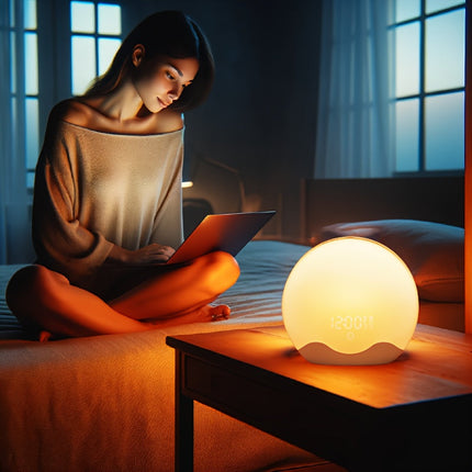 HaloLight - Luxe Zonsopgang Wekker met Touchfunctie