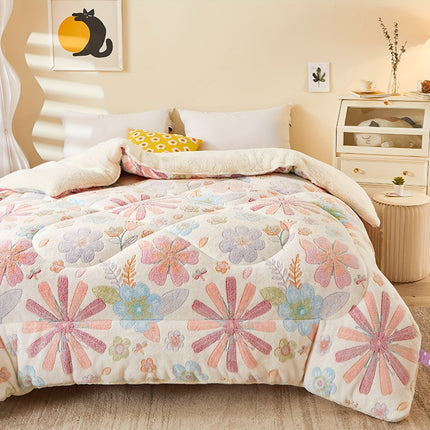 FloralDream – Zacht Fleece Winter Dekbed