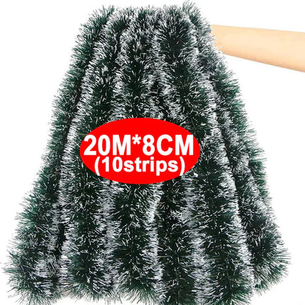 Verdant Kerst Decoratieband - Luxe Groene Kerst Decoratieband
